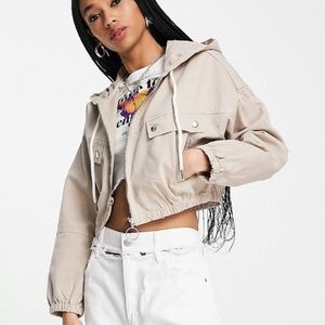 BRAND NEW Topshop Cropped Jacket